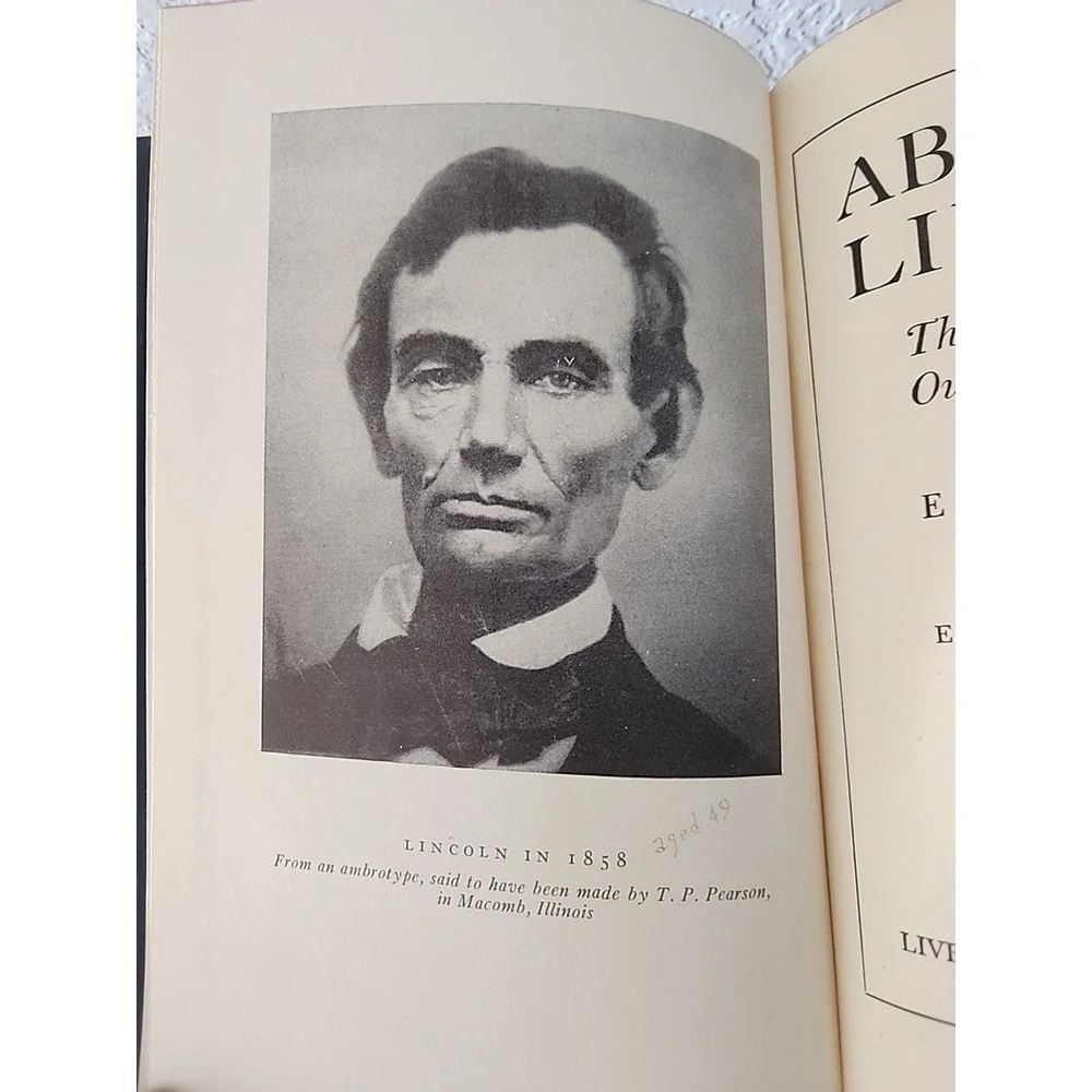 Vintage Abraham Lincoln The Full Life Story of Our Martyred President‎ 1949 USA